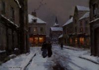  Soir de neige 